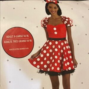 Adult X-Large Minnie Mouse costume
